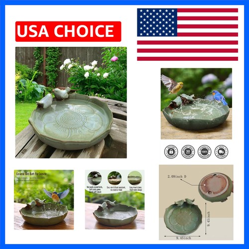 Ceramic bird bath for - for, outside