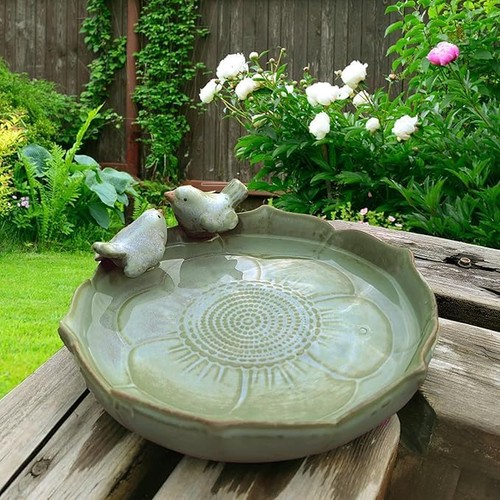 Bakayoyo ceramic bird bath - bakayoyo,