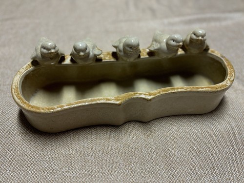 Antique ceramic birds - antique,